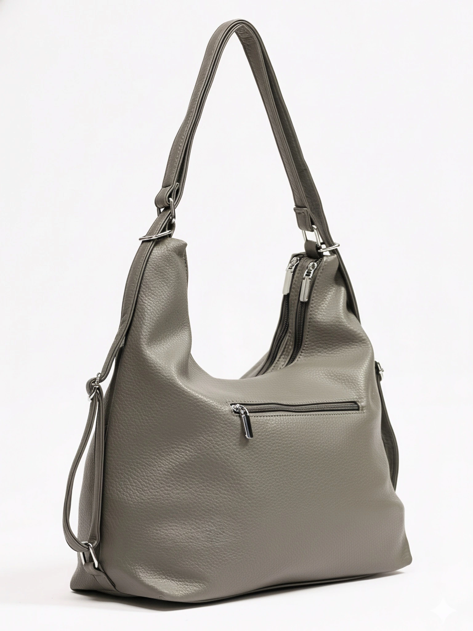 Сумка-шоппер с декоративными пуллерами со стразами в ассортименте